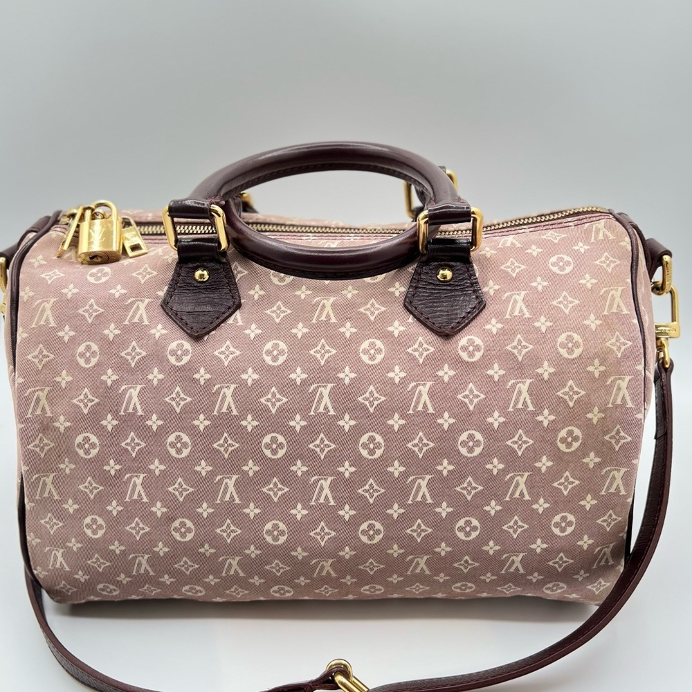 Louis Vuitton Monogram Idylle Speedy Bandouliere 30 Sepia